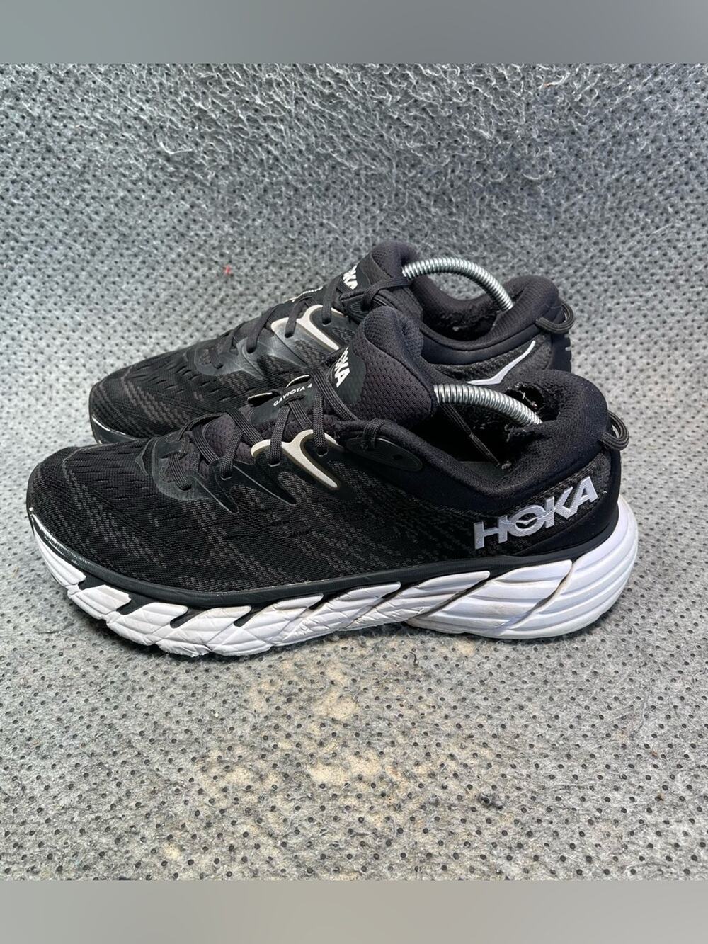 Hoka One One Gaviota 4 Black Wide Running Shoes Size 11 Women’s